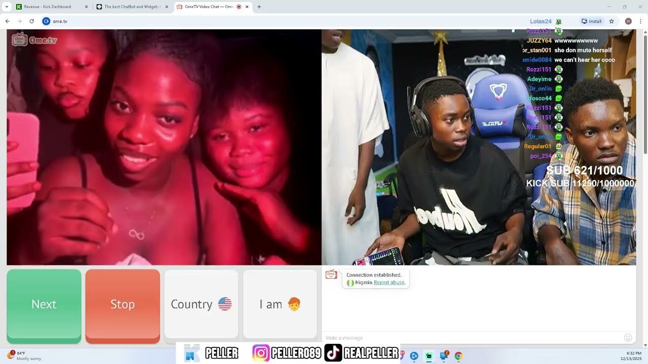 Peller Shocks Strangers on Omegle Live ft. Jo Blaq (12-13-2025)