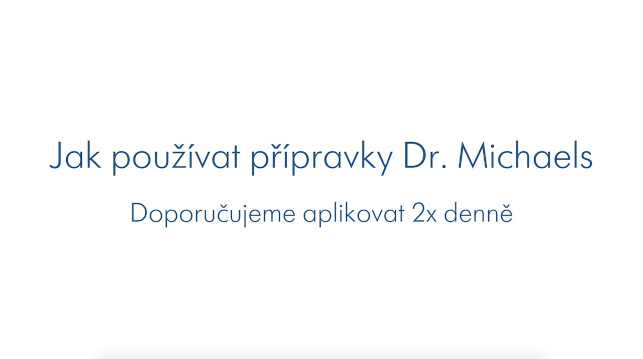 Jak používat přípravky Dr. Michaels