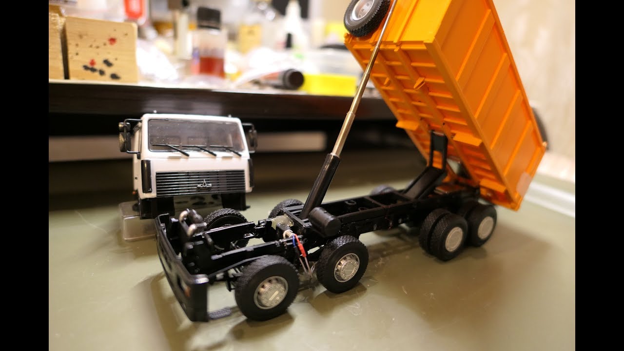 Постройка Р/У МАЗ-6516 в масштабе 1:43 часть 1