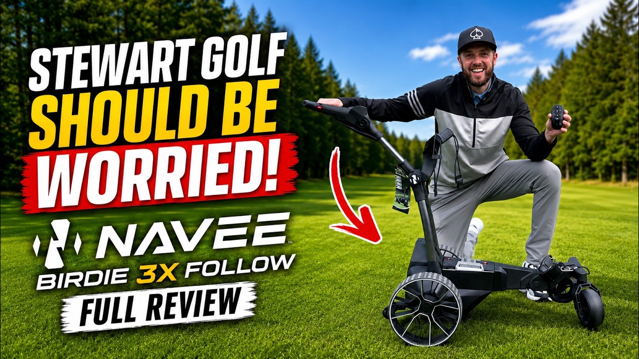 Я протестировал новую клюшку NAVEE Birdie 3X&hellip; Команде Stewart Golf стоит поволноваться!