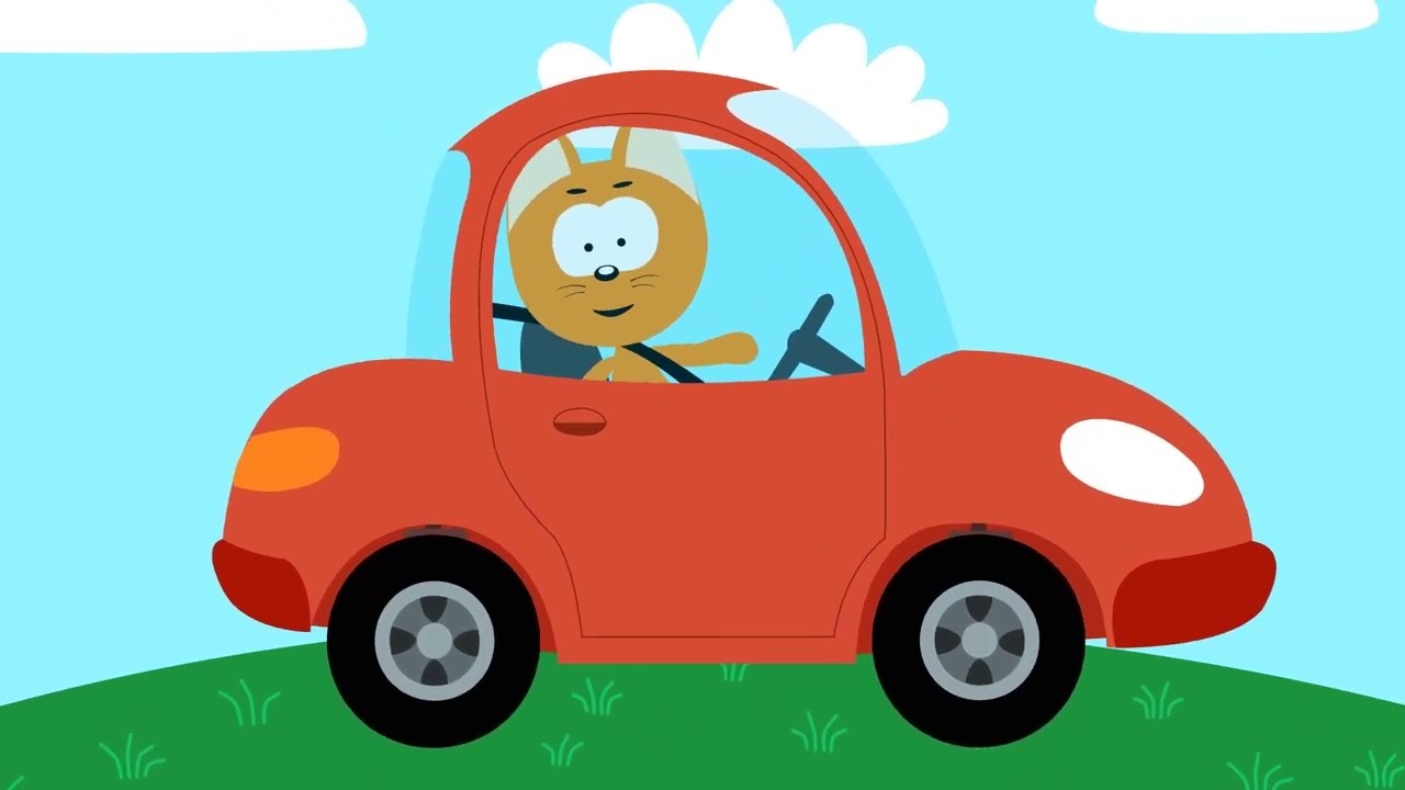 Swamp adventure | Kitty and magic garage | Meow Meow Kitty songs and cartoons for kids