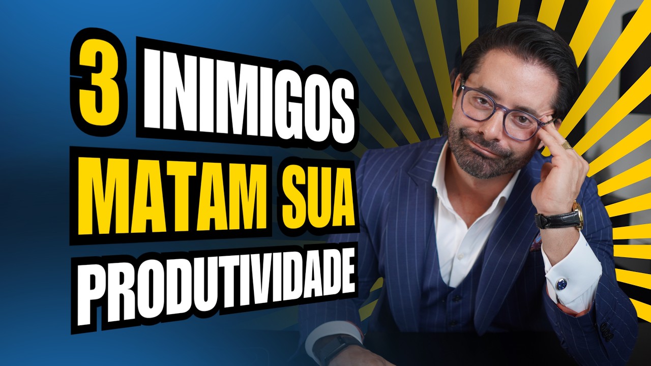 3 SABOTADORES que IMPEDEM você de PROSPERAR NA VIDA!