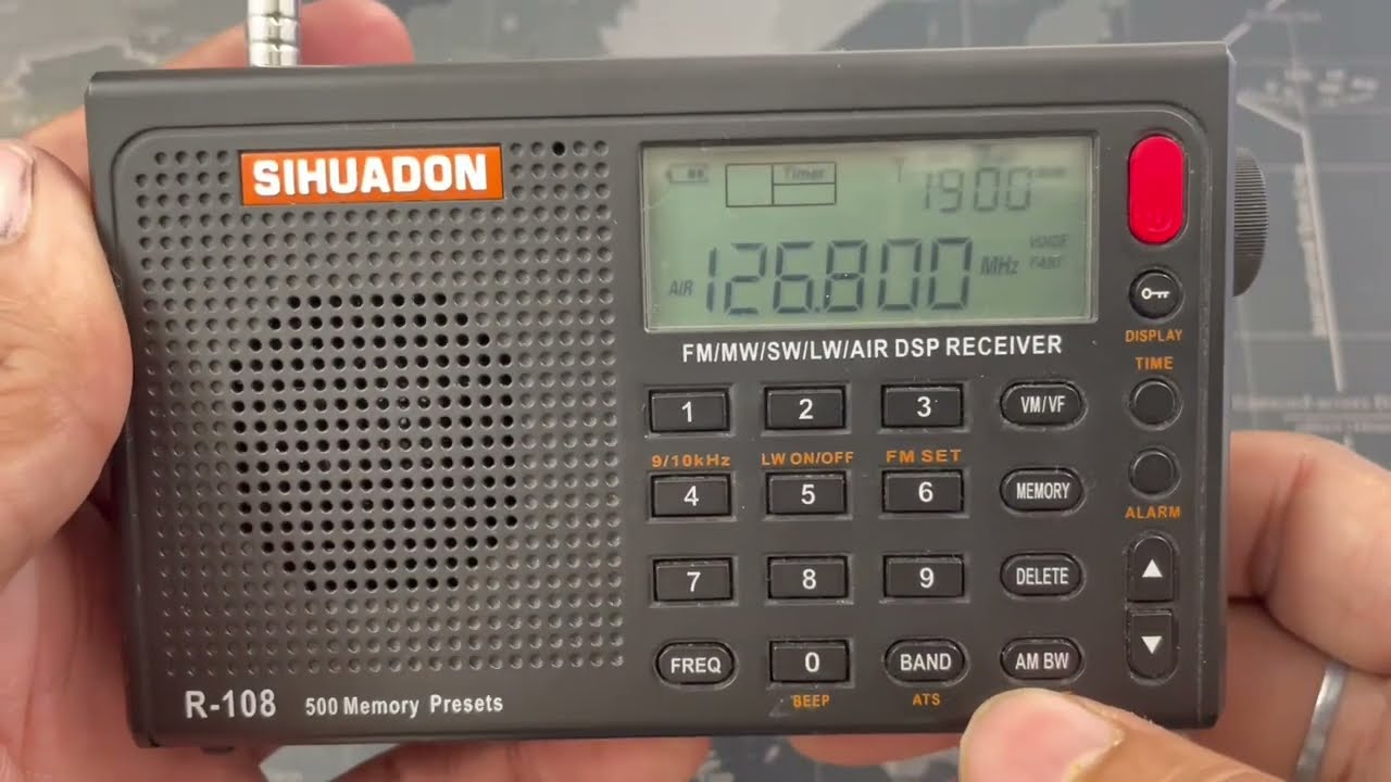 SIHUADON R-108 | POCKET RADIO | UNBOXING AND FIRST LOOK