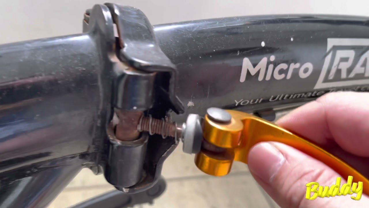 Unable to lock your folding bike?
