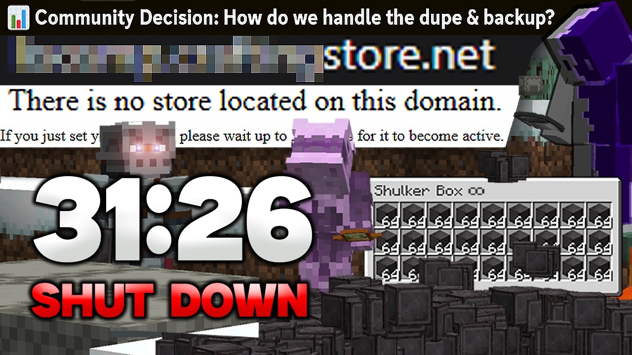 Obliterating a Pay-to-Win Minecraft Server but it's a SPEEDRUN