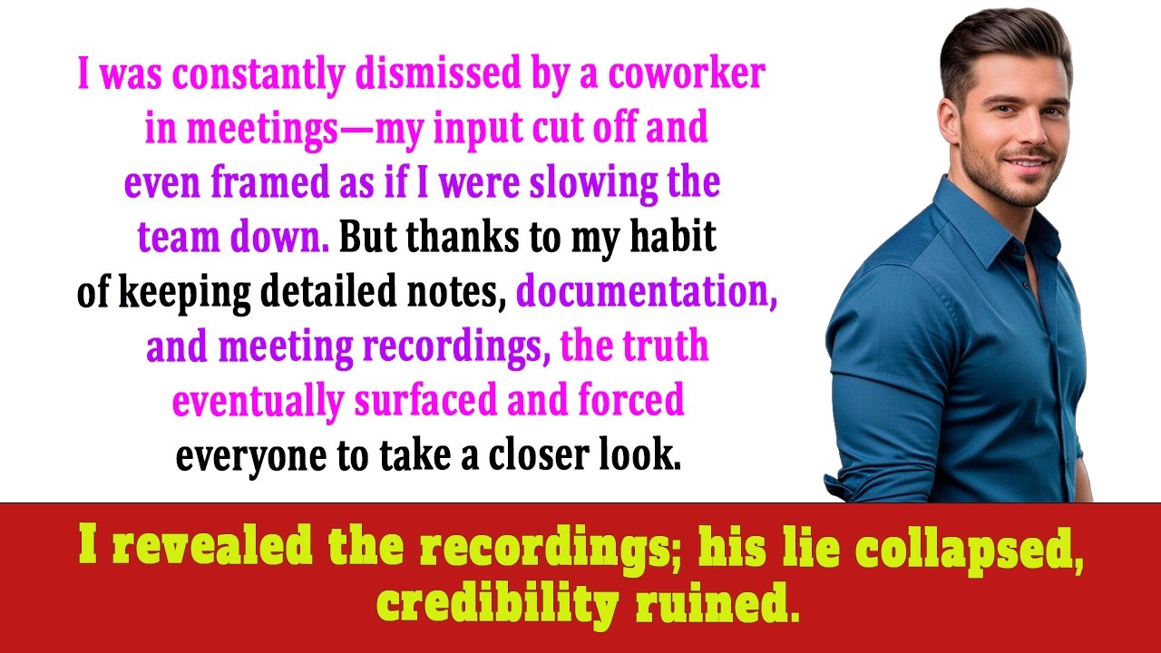 My Coworker Told HR I Was Harassing Him — During a Meeting That Was Recorded