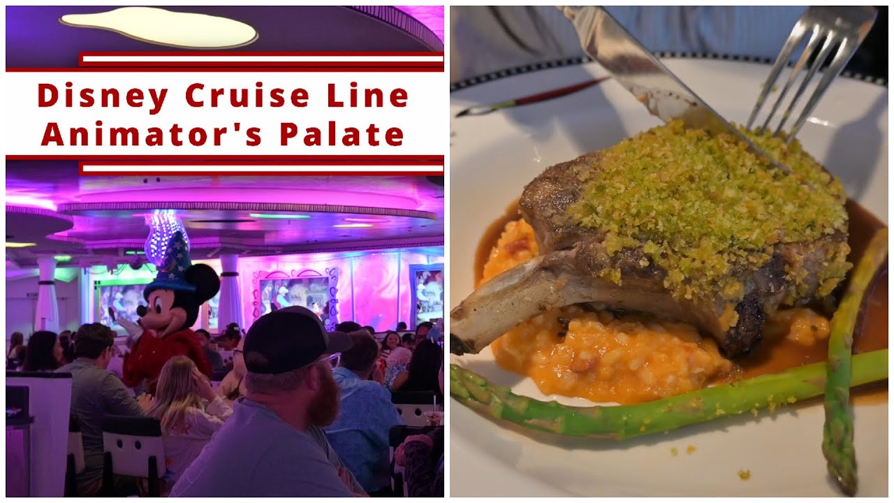 Animator's Palate Disney Cruise (2025) - What We ATE & Full Menu!