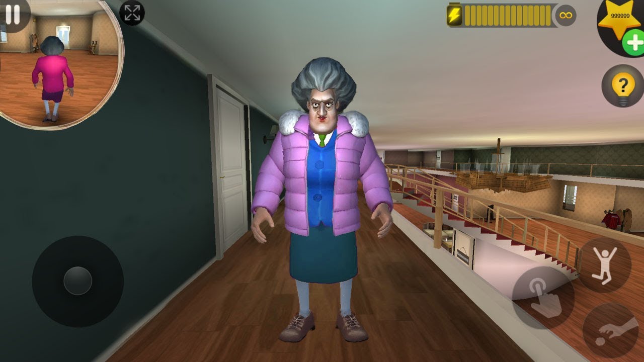 Scary Teacher 3D - troll Miss T funny prank (Mod menu) gameplay #scaryteacher3d