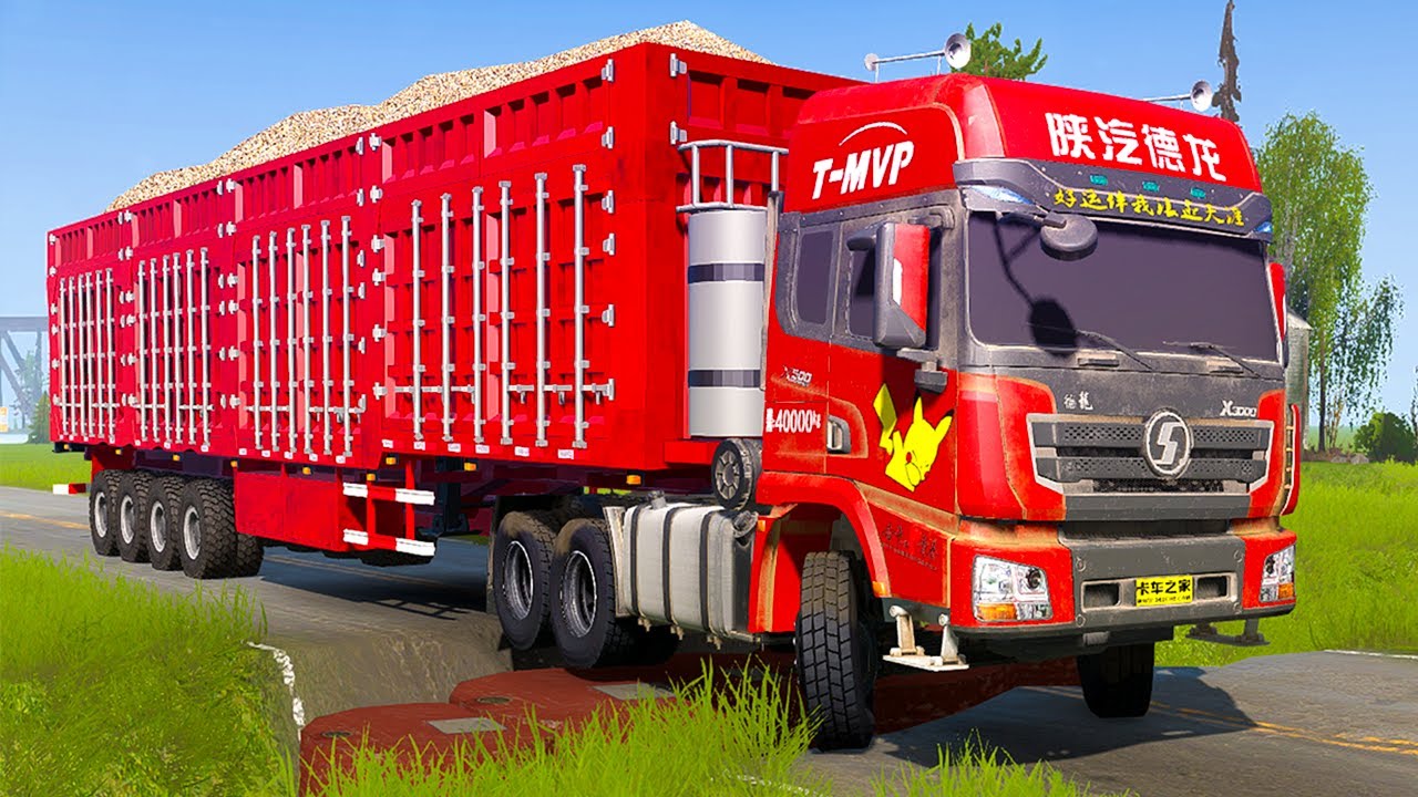 Spintires: MudRunner MOD Trucks Gameplay | Pro Driver Skills & Realistic Offroad Challenge