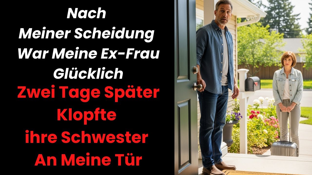 Nach meiner Scheidung war meine Ex-Frau glücklich – zwei Tage später klopfte ihre Schwester an meine