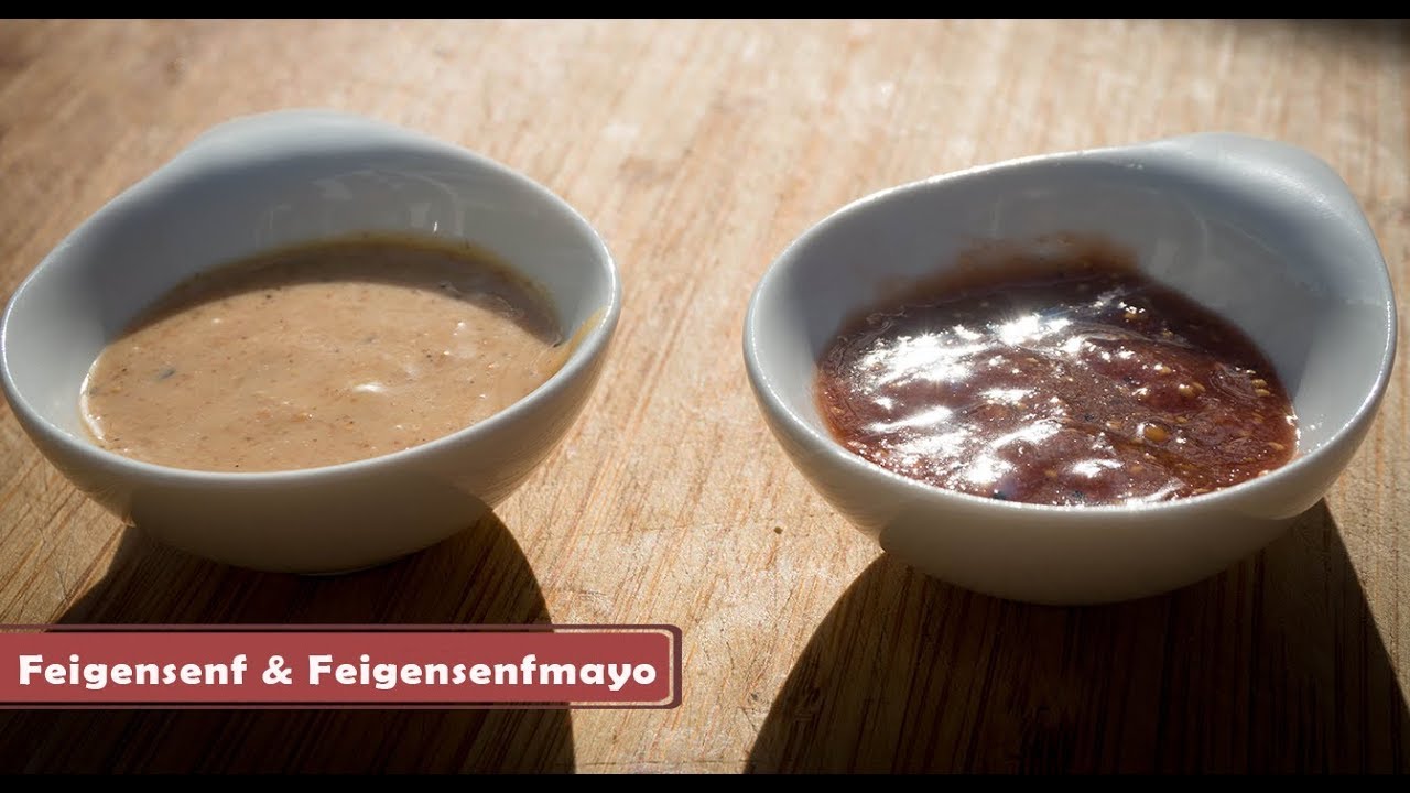 Rezept: Feigensenf  - Feigenmayonnaise - Daughter & Dad's Sizzlezone