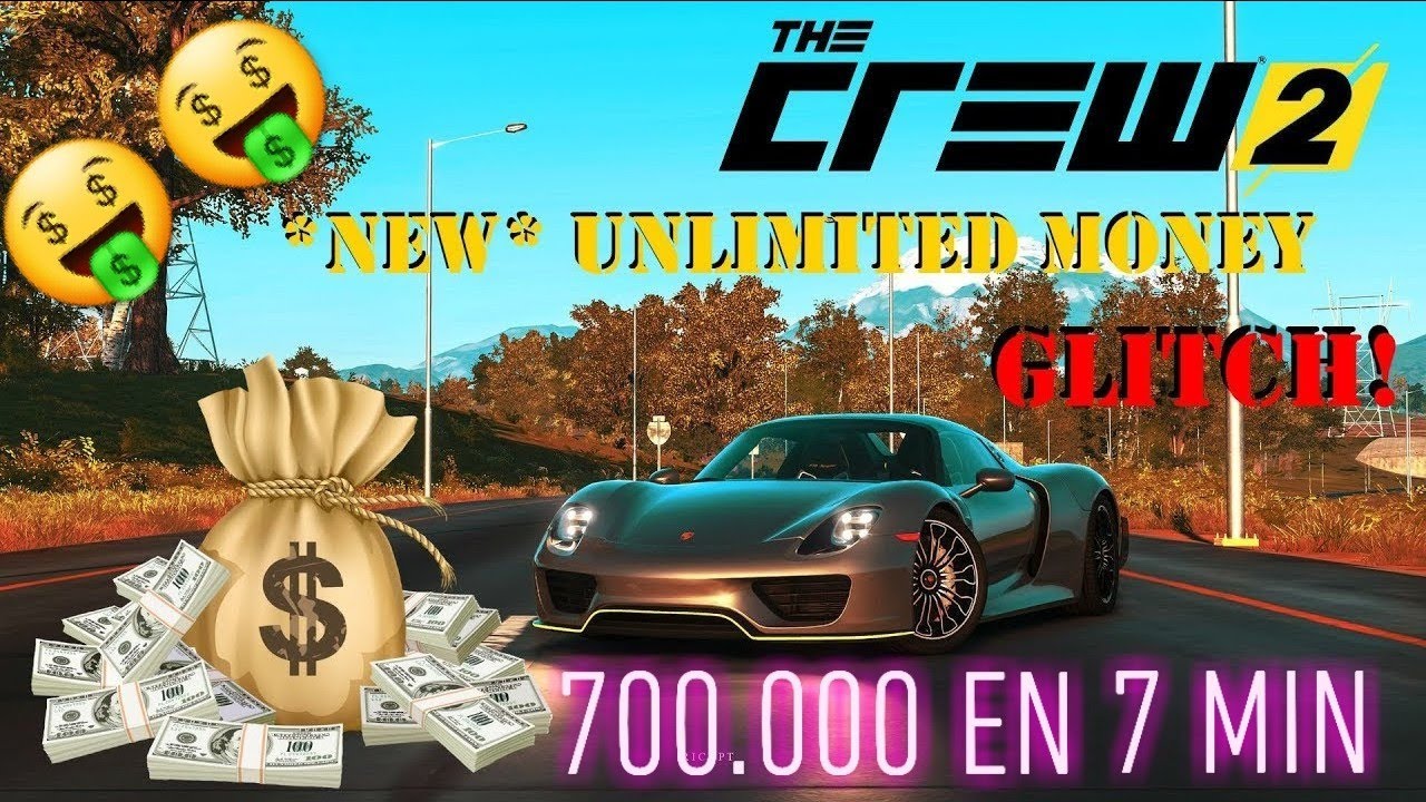 THE CREW 2 : GLITCH ARGENT 700.000 BUCKS EN 7 MINUTES [NEW]