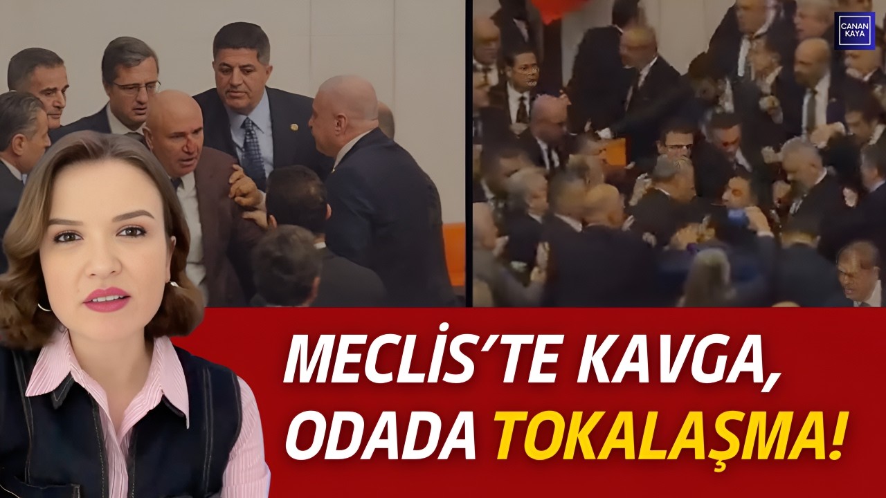 MAHMUT TANAL, OSMAN GÖKÇEK, ALİ MAHİR BAŞARIR! MECLİS'TE KAVGA, ODADA TOKALAŞMA!
