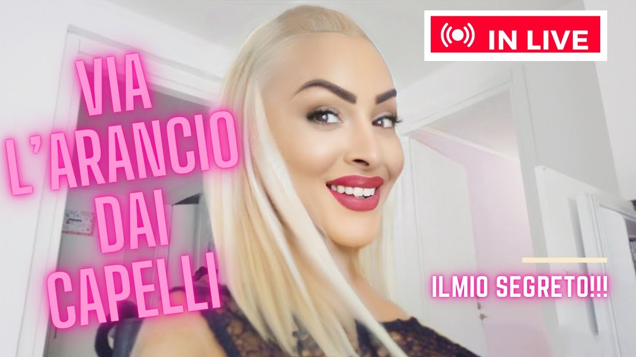 💇🏼&zwj;♀️ELIMINARE L'ARANCIO/GIALLO DAL BIONDO CON IL MIO MIX SEGRETO💇🏼&zwj;♀️
