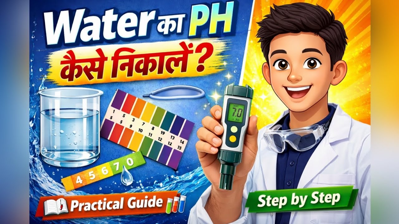 ✅ Water ka pH Kaise Nikale? | pH Paper & pH Meter Practical Step by Step | #biology #Practical #fyp 