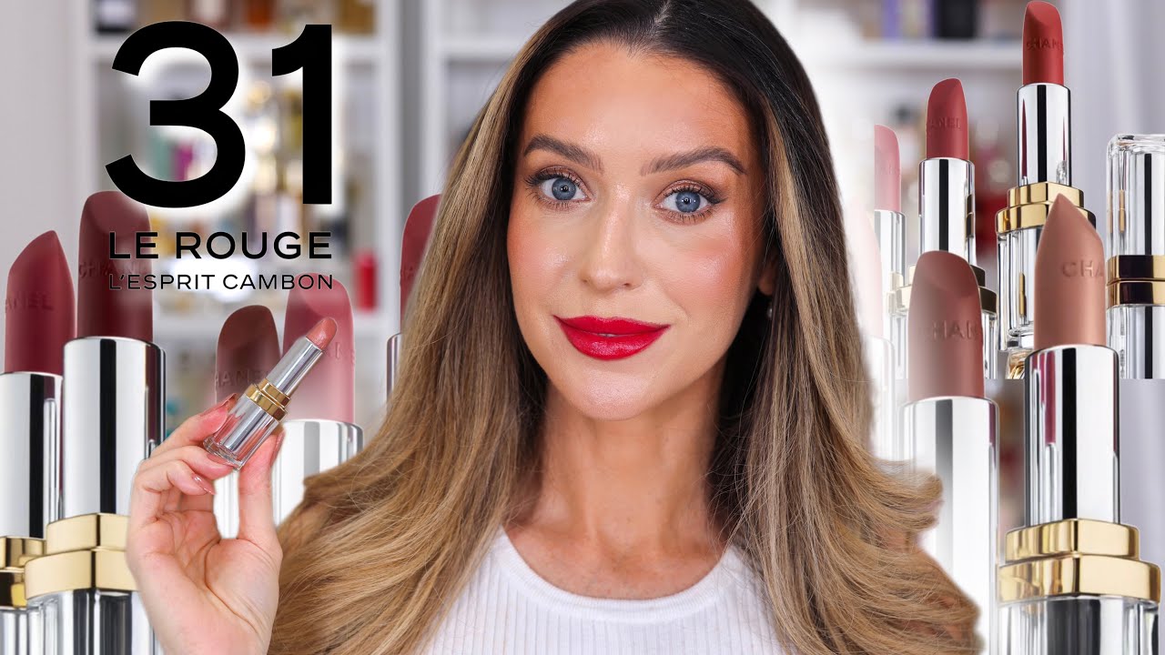 NEW CHANEL 31 LE ROUGE COFFRET SET AND LIPSTICK REVIEW!
