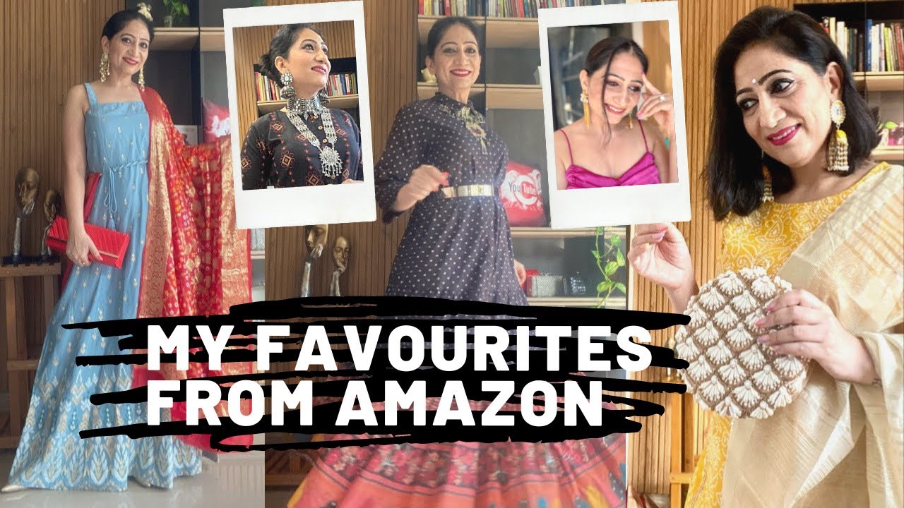 My top picks from amazon | outfits | jewellery | handbags |dupatta haul | styling tips |TheHopeStory