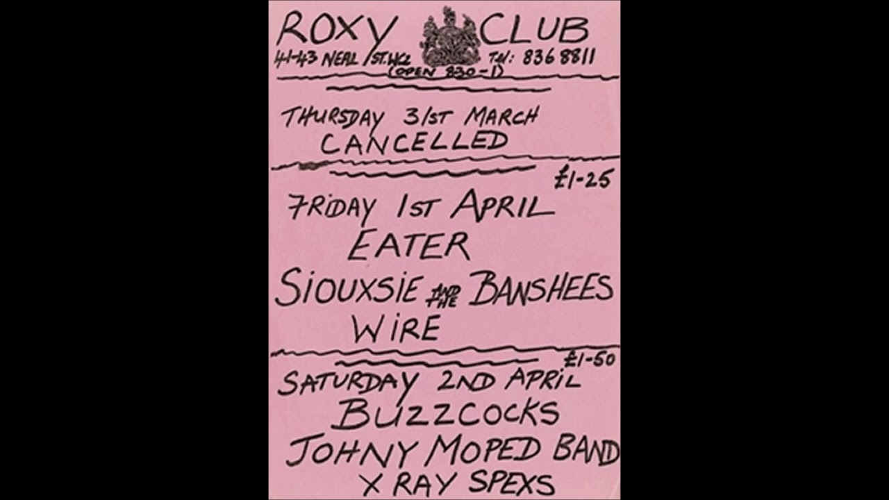 Wire &ndash; Live At The Roxy, London - April 1st & 2nd 1977+CBGB-New York- 18-7-1978-Full Album