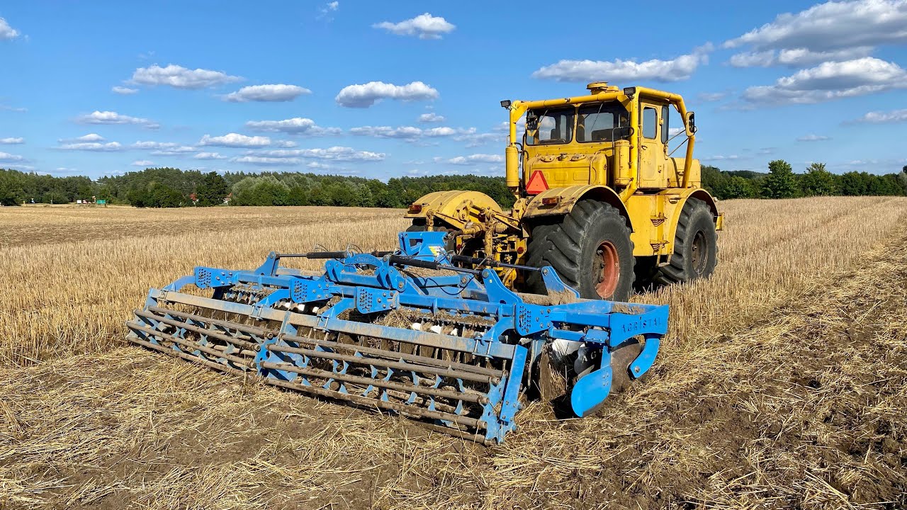 Kirowiec K700A nr 2 + Brona Talerzowa AGRISTAL 5m czyli TEST DRUGIEGO KIROWCA. Rolnik Łukasz