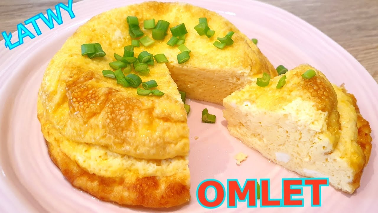 Omlet robię już tylko tak 👌 najlepszy omlet z 3 jaj - pyszny i soczysty 👍 3 sekrety udanego omleta