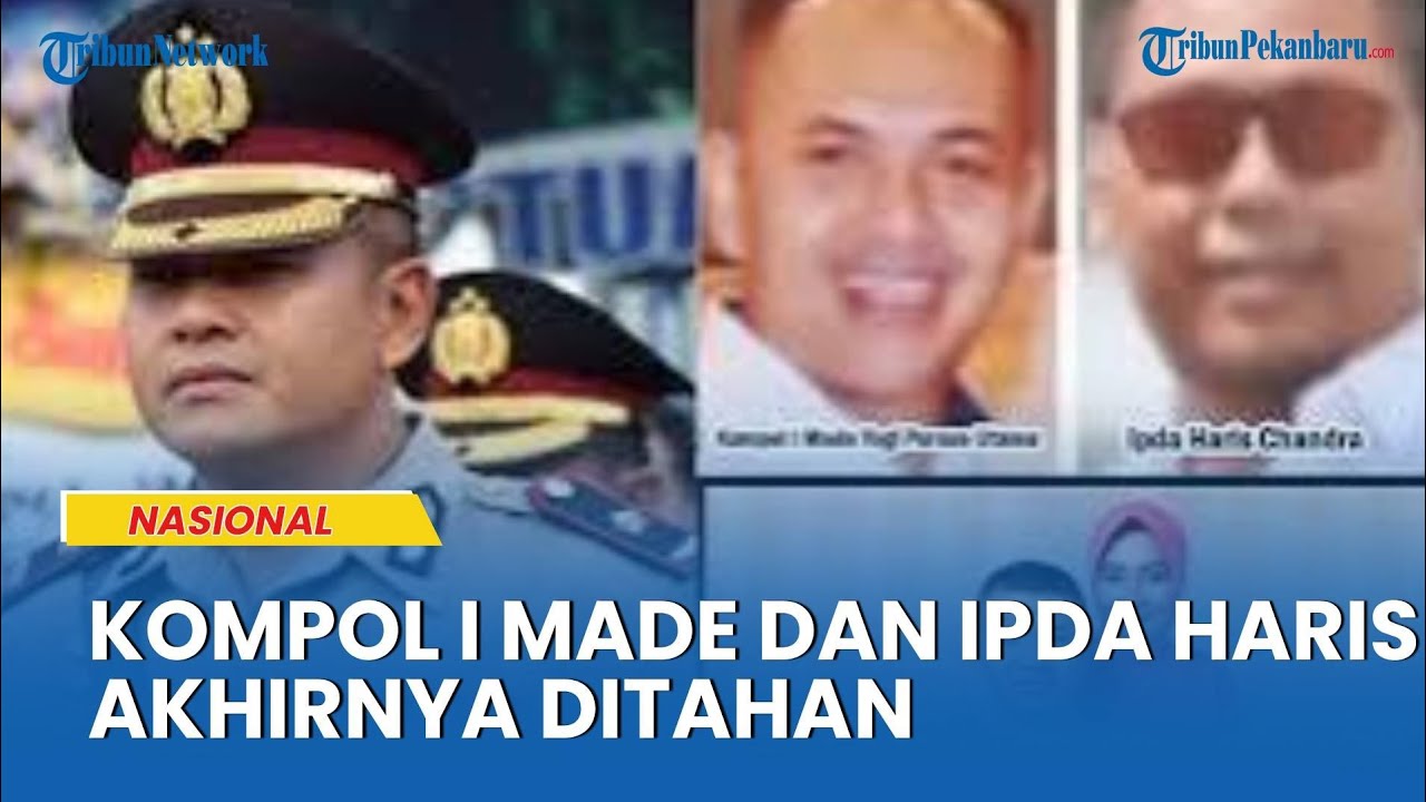 Dua Perwira Tersangka Pembunuh Brigadir Nurhadi Akhirnya Ditahan