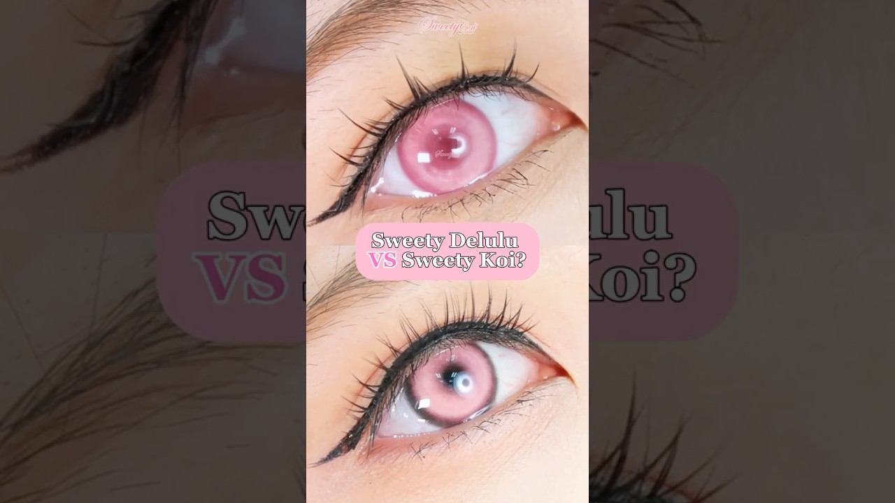 Anime Cosplay Contact Lenses #sweetycon #uniqso #cosplay #anime #makeup #coloredcontacts #shorts