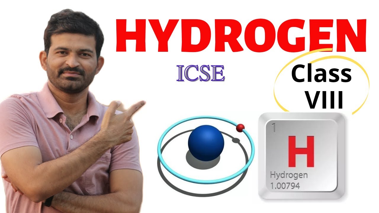 HYDROGEN CLASS 8 ICSE PART 1 I ELECTROLYSIS