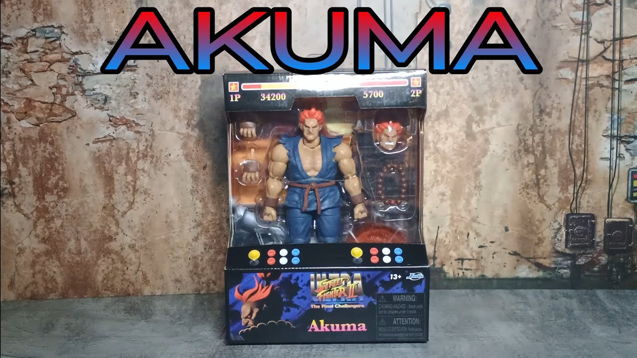 JADA TOYS STREET FIGHTER 2 ULTRA AKUMA REVIEW