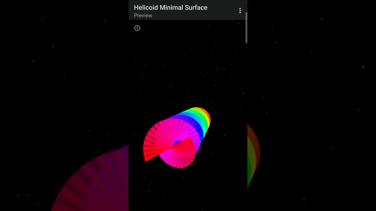 Helicoid Minimal Surface