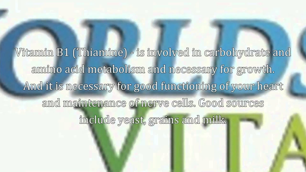 Top 5 Most Important Vitamins - Worlds Best Vitamins