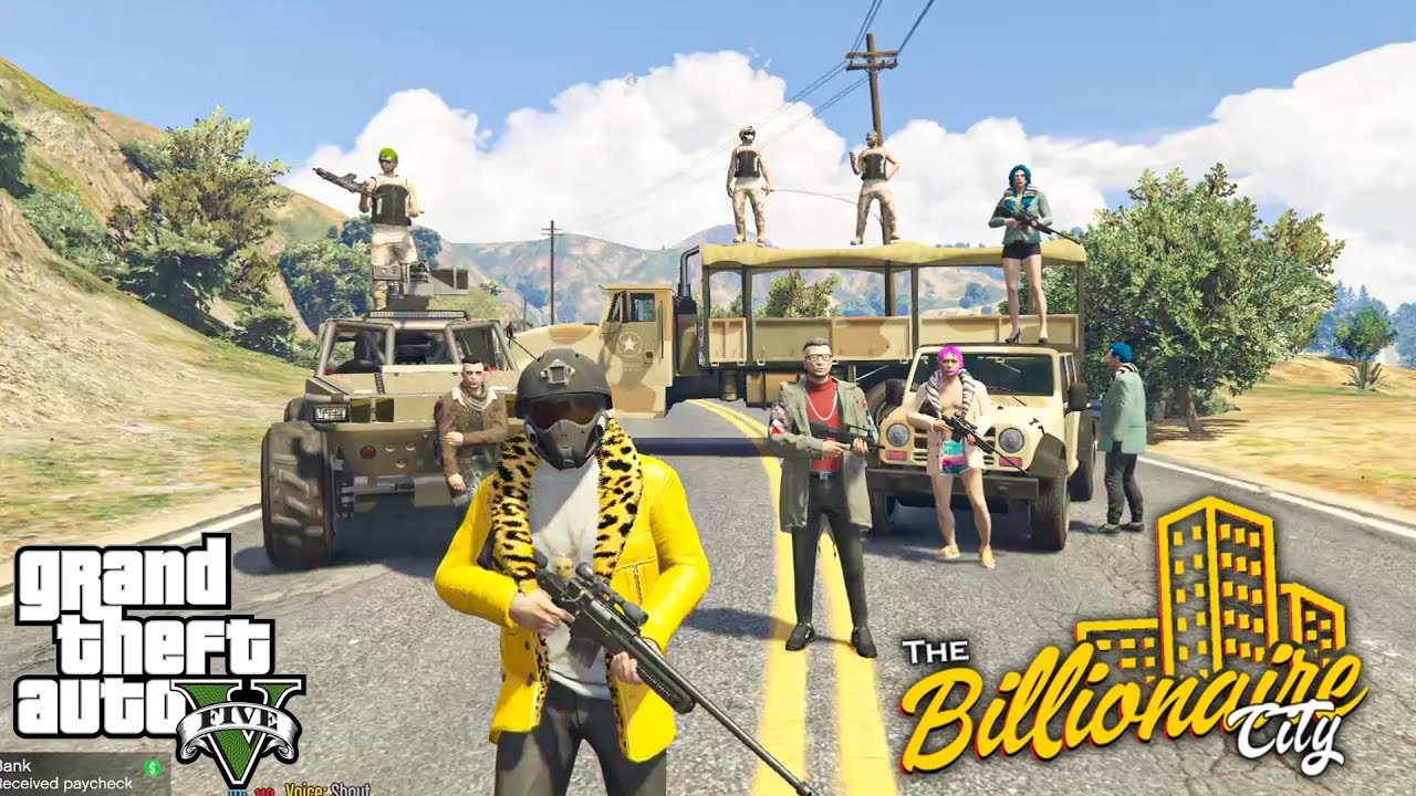 Billionaire Gang Vs. Terrorist!! | Gta 5 Roleplay