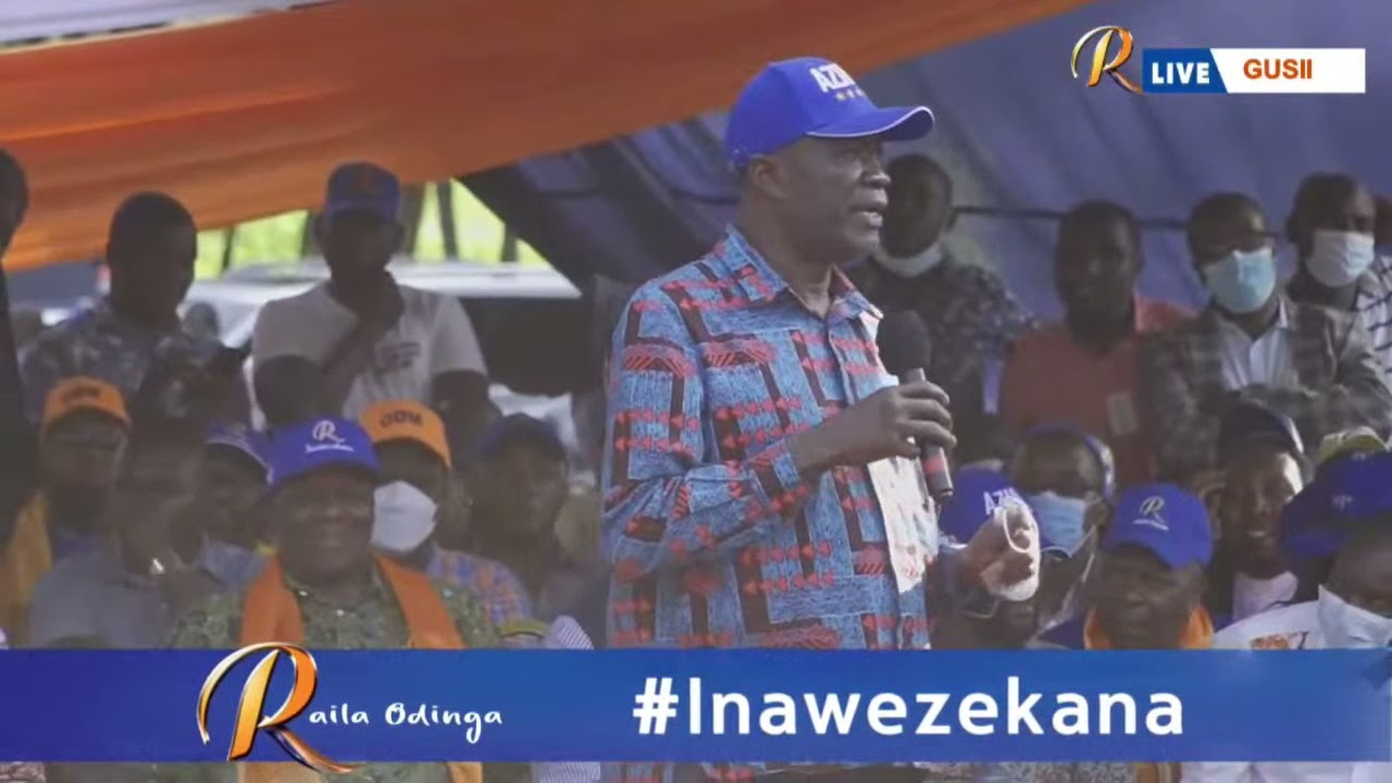 BLAST AS GOVERNOR RASANGA ENDORSES SIMBA ARATI IN KISII!!