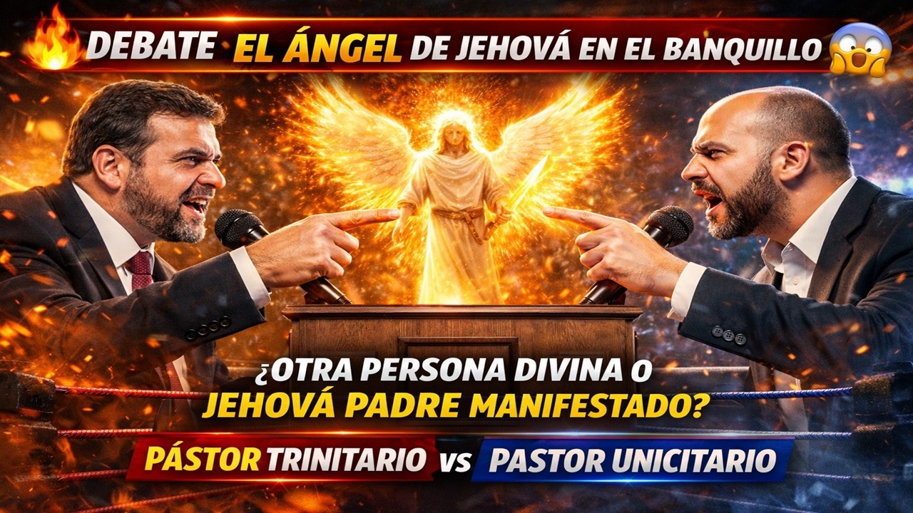 DEBATE🔥 EL ÁNGEL DE JEHOVÁ EN EL BANQUILLO 😱 ¿Otra Persona Divina o Jehová PADRE Manifestado? |