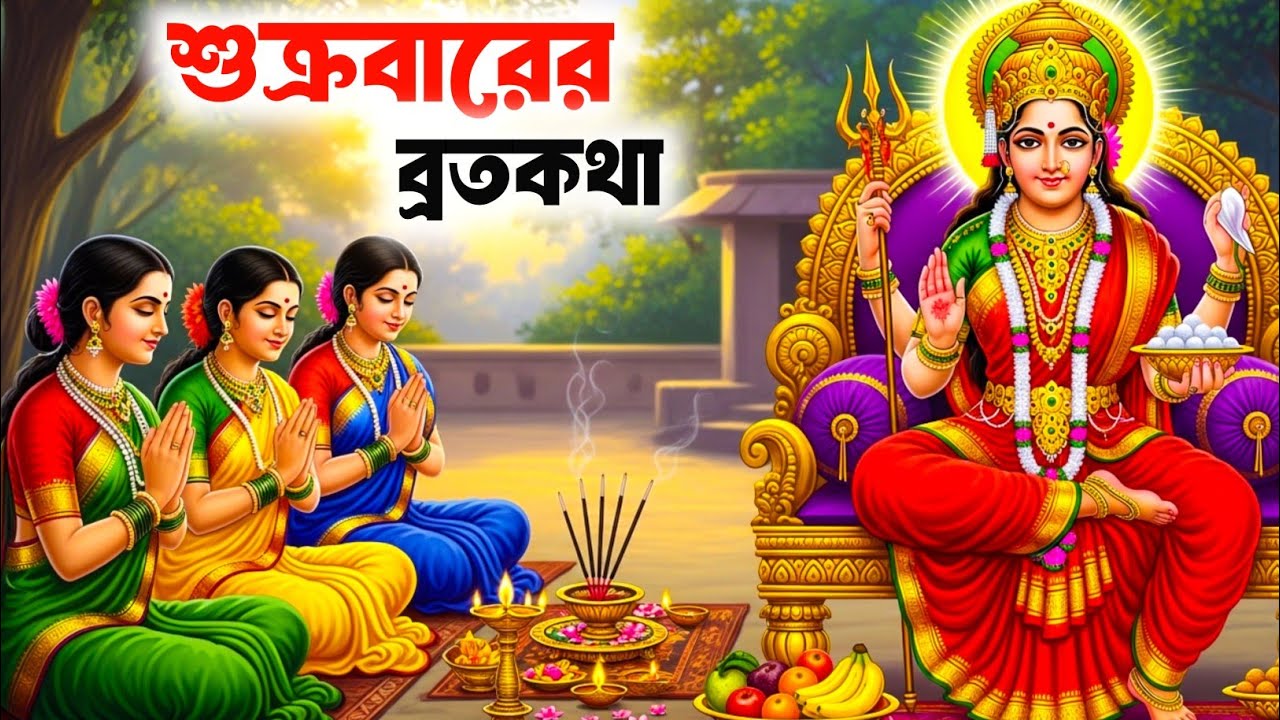 শুক্রবার ব্রত কথা |  সব দুঃখ দূর করবে সন্তোষী মা |  Shukravar Vrat Katha | Santoshi Ma Vrat Katha |