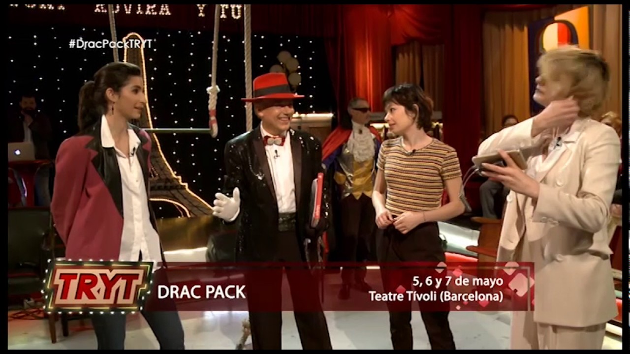 Drac Pack con (Alba Flores, Najwa Nimri y Ana Castillo) en Toni rovira y Tu