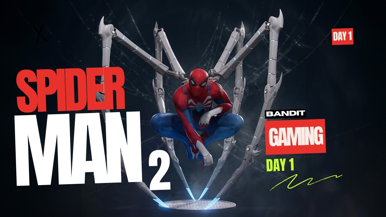 Spider-Man vs Sandman First Boss Fight 😱 | Spider-Man 2 PS5 Part 1 | Bandit Gaming 4k 60 fps