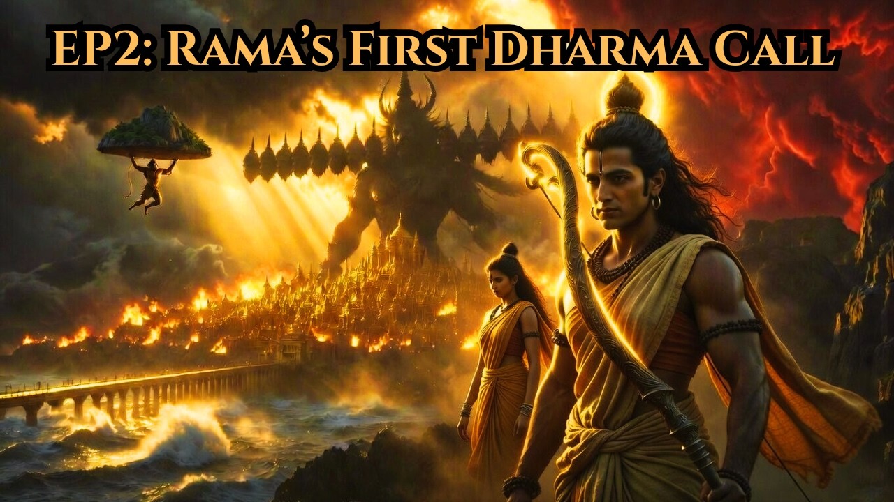 Rama’s First Call to Dharma | Ramayana Episode 2 | Vishvamitra & The Decision of Dasharatha