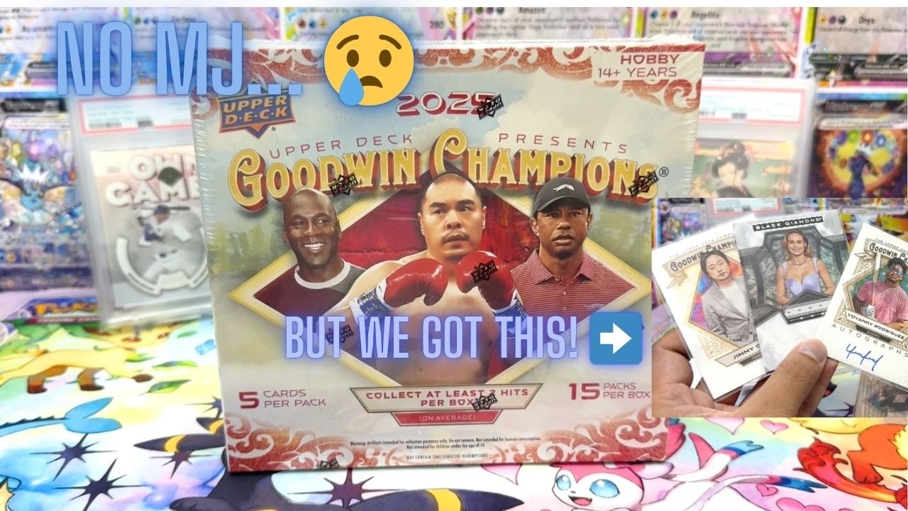 2025 Upper Deck Goodwin Champions Hobby Box: Full Unboxing & Hits!