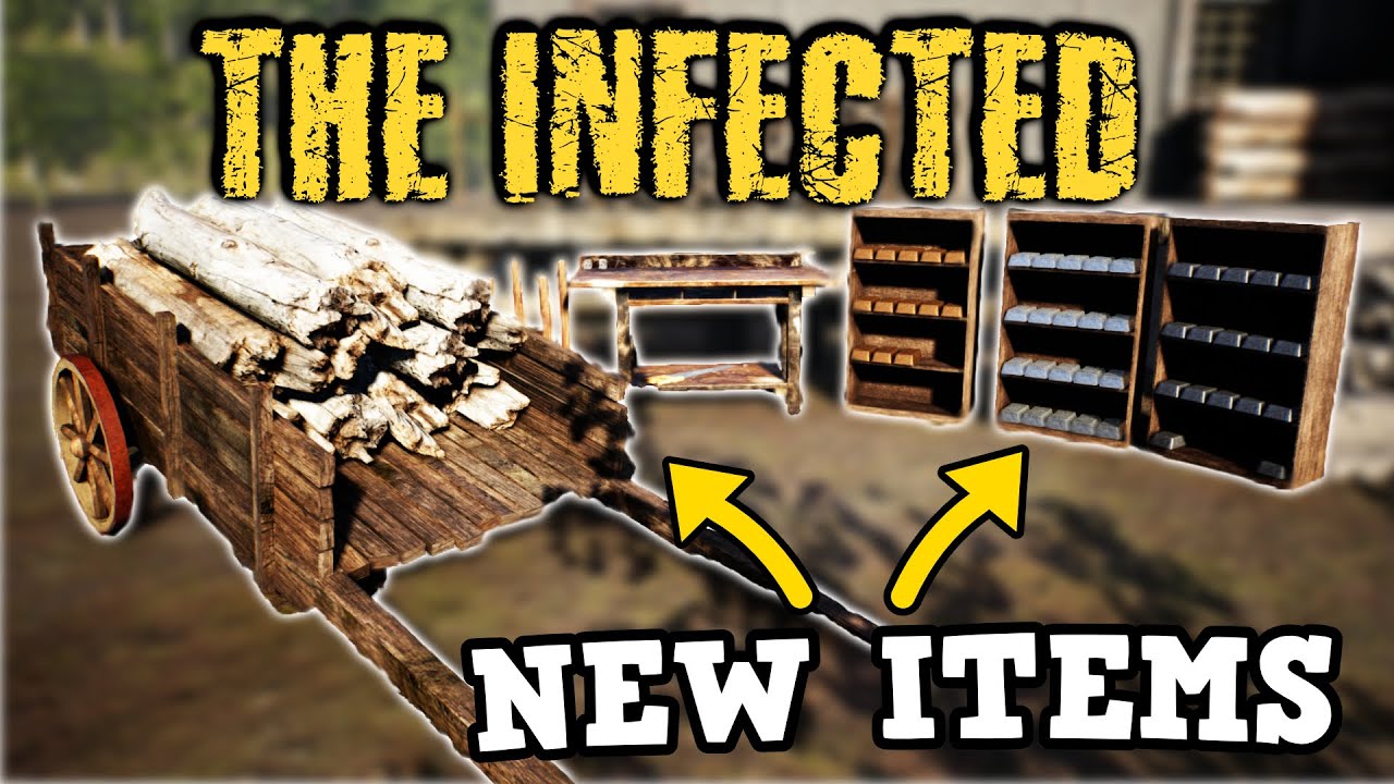 NEW ITEMS For The Base! | The Infected Ep7 | Open World Base Building & Crafting Survival Gameplay