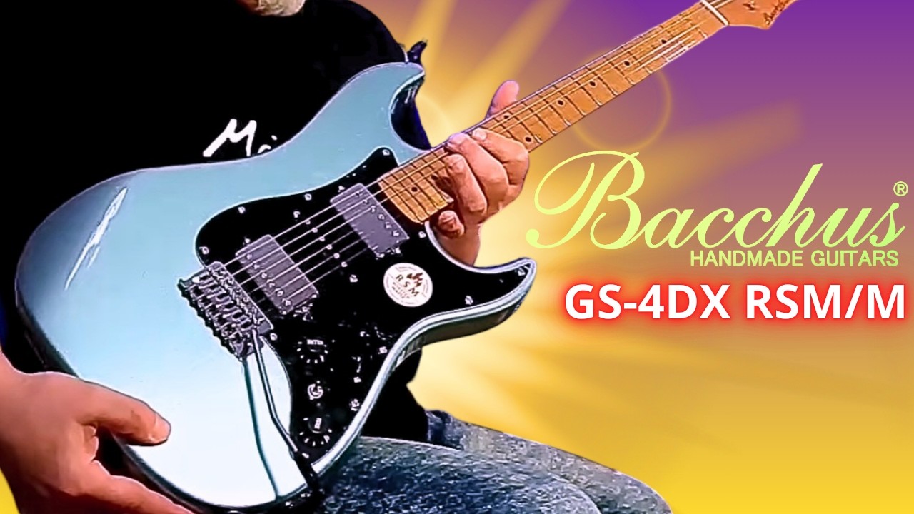 BACCHUS GUITARS ...CONOSCETE QUESTE CHITARRE ? GIAPPONESI E SEMI-ARTIGIANALI !! (🎧 )