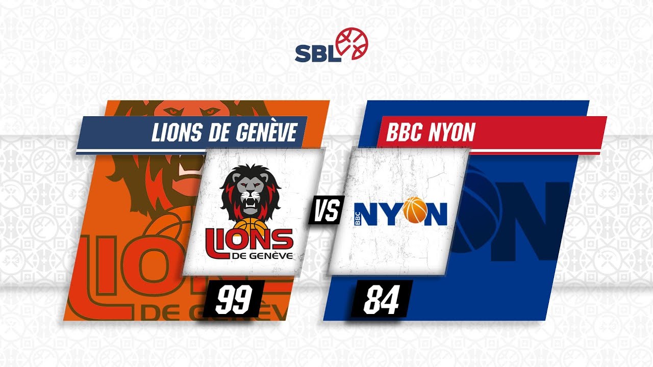 Lions de Genève vs. BBC Nyon - Game Highlights