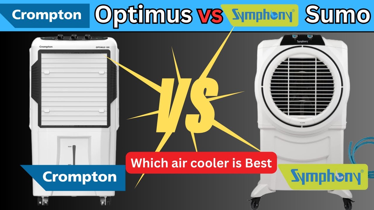 Symphony Sumo 75 XL VS Crompton Optimus 100-litre Desert Cooler | Air Cooler 2025