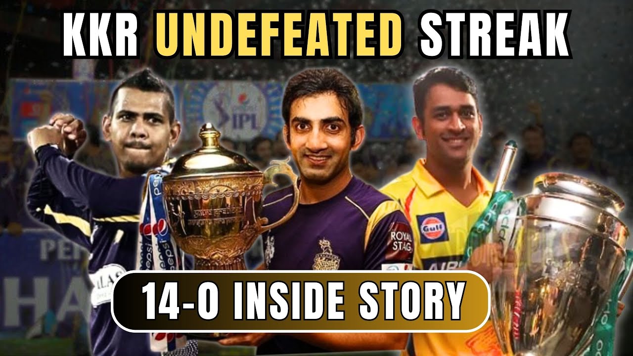 KKR 14-Match Winning Streak&hellip; And The Night CSK Destroyed It !