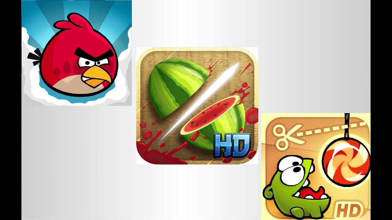 Распаковка фигурок из игр Fruit Ninja,Angry Birds и Cut the Rope.