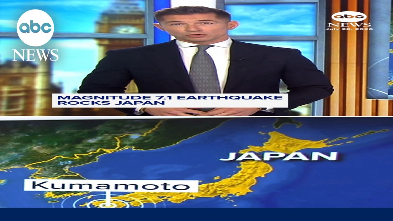 Magnitude 7.1 earthquake rocks Japan