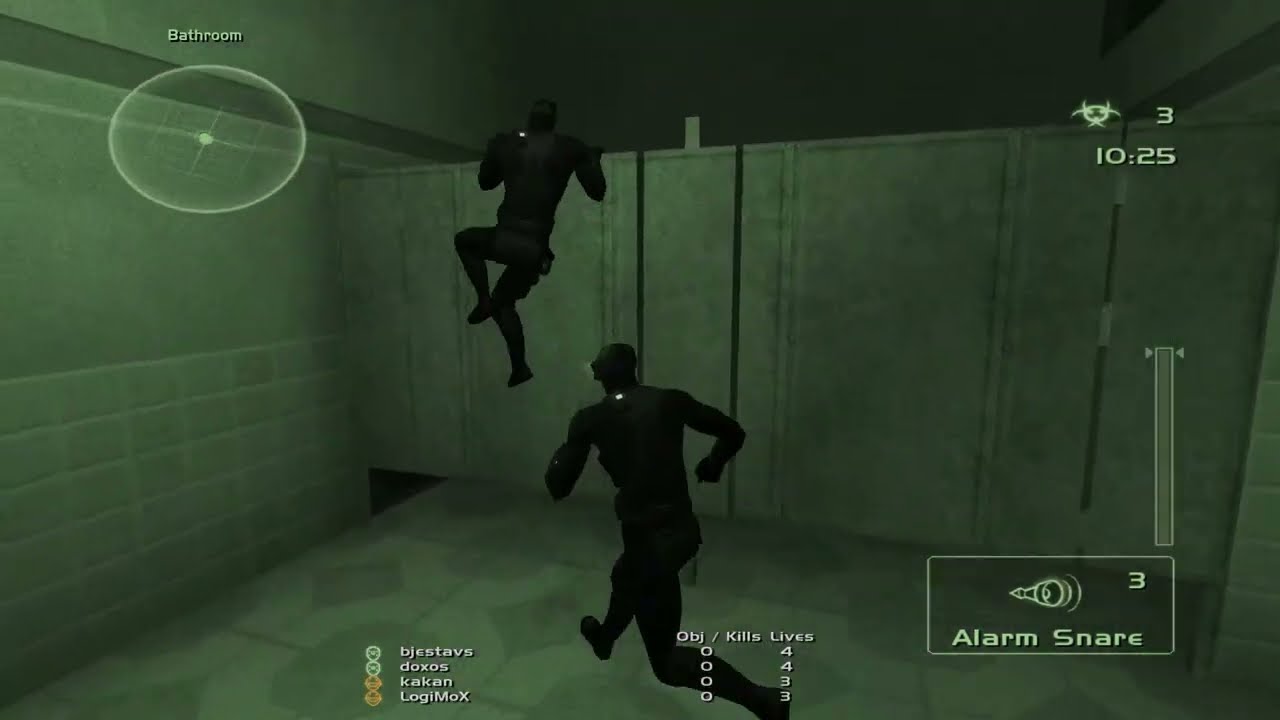 Splinter Cell: Chaos Theory - Spies vs Mercs Showdown on Zioplex – Multiplayer