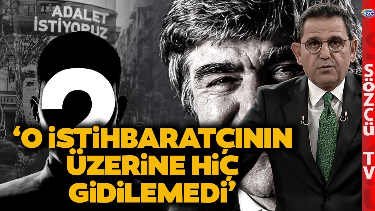 Fatih Portakal Hrant Dink Cinayetinde Hiç Bilinmeyen O Kişiyi Anlattı! O İstihbaratçı Kim?