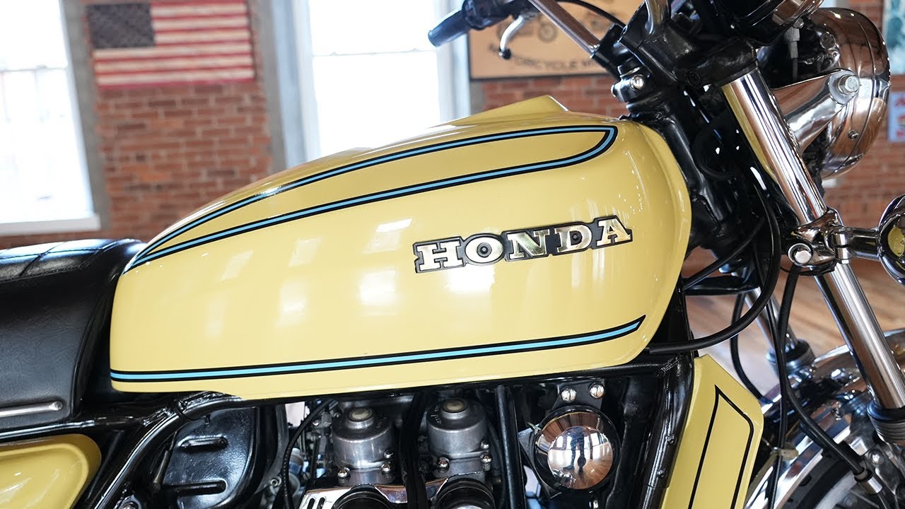 NAKED WINGS ARE 🔥 HOT 75' CLASSIC GL1000 GOLDWING RESTORED LOOKS BRAND NEW