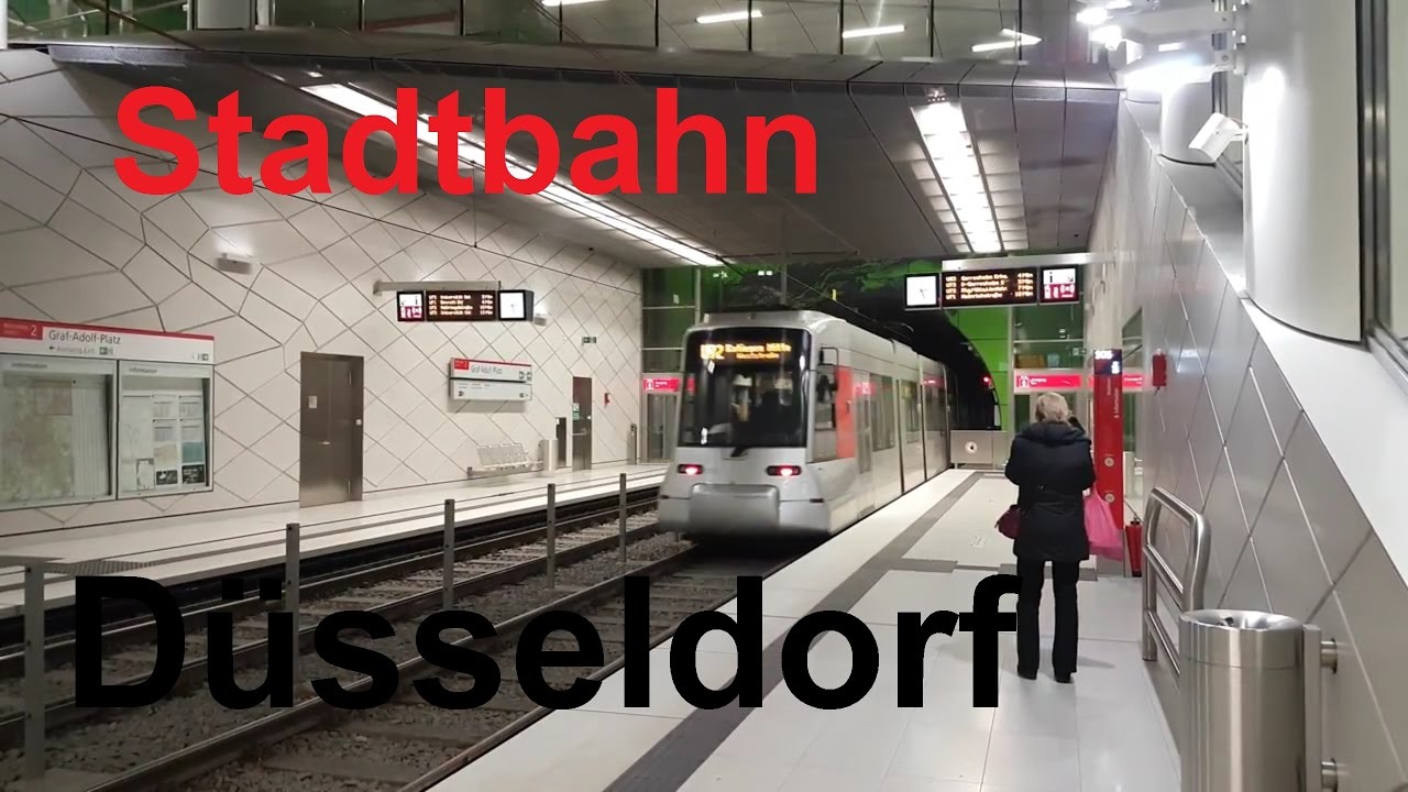 Stadtbahn Rheinbahn Düsseldorf U-bahn and Lightrail