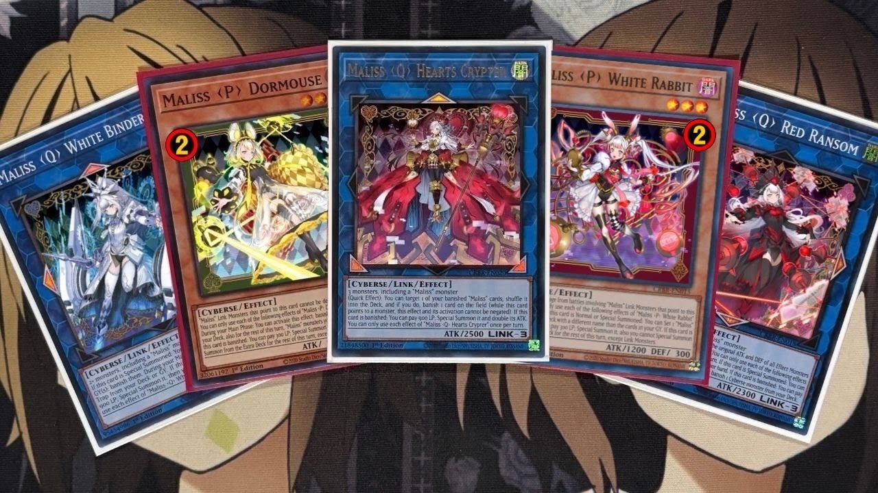 My Maliss Yugioh Deck Profile for Post April 2025 Banlist